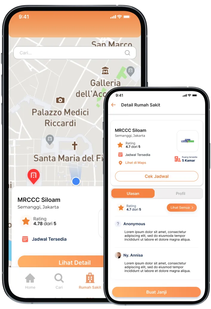 Rumah Sakit Double Mockup